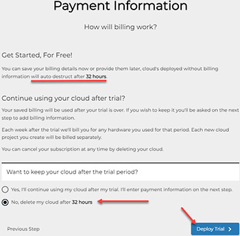 Payment Information